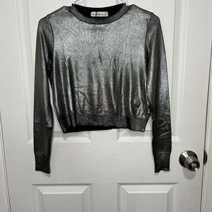Zara Silver Sweater